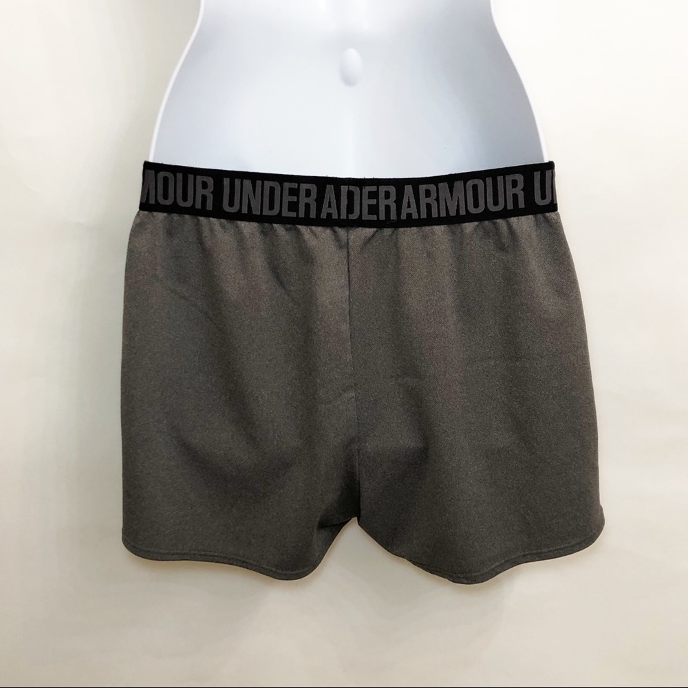 🦃Under Armour Play Up 2.0 Shorts Black and Gray - Picture 5 of 8